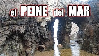 la PLAYA del SILENCIO y el PEINE del MAR. Asturias (España)