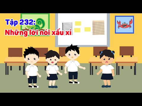 PHÉP MÀU CỦA BÉ: Những lời nói xấu xí