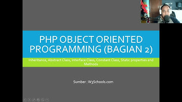 Pemrograman Web - PHP OOP 2