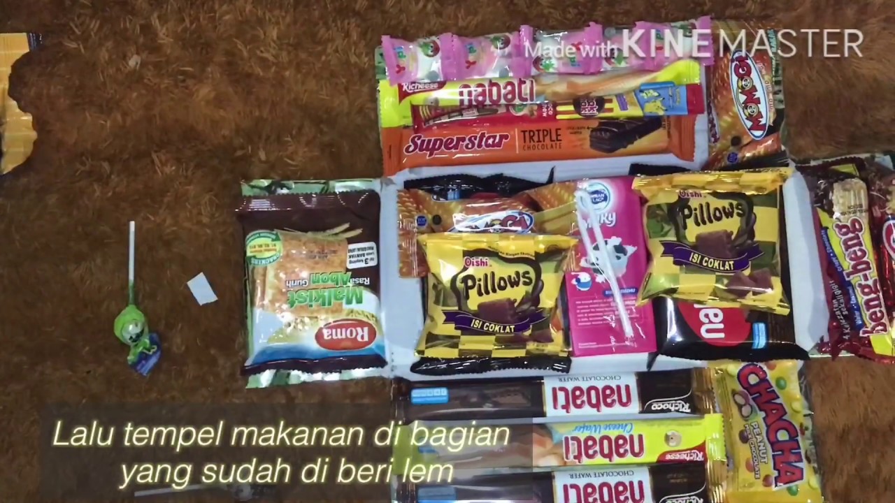 DIYcara membuat snack box low budget YouTube DIYcara membuat snack box low budget YouTube