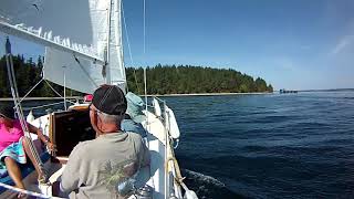 A Leisurely Sail With John And Sharon On My Lancer 27 Ps
