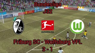 Pro League Soccer/ SC Freiburg - Wolfsburg VFL/ Bundesliga J32