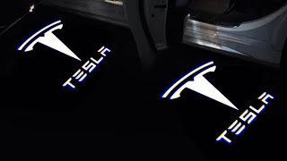 Best Model 3 Puddle Lights #tesla #teslamodel3 #teslacar