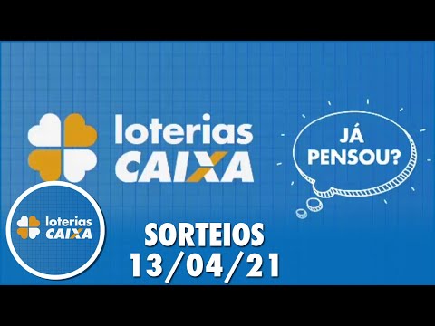 Loterias CAIXA: Quina, Lotofácil, Lotomania e mais 13/04/2021