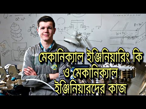 ভিডিও: মেকানিকাল ইঞ্জিনিয়ারিংয়ের শাখা কী কী?