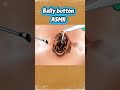 ASMR Belly Button Treatment That Cleans Every Hidden Spot with Deep Satisfying Detail. #bellybutton