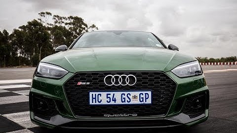 We Drag Race the Audi RS3 vs Audi RS5!