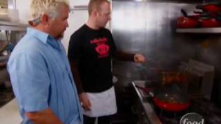 Guy Fieri Tries Vietnamese Chicken Wings at Pok Pok in Portland | Food Network screenshot 5