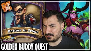 GOLDEN BUDDY QUEST IS BACK! - Hearthstone Battlegrounds