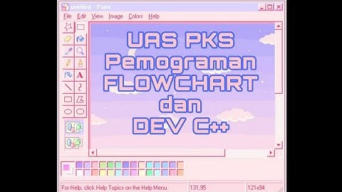 UAS PKS // Program Flowchart dan Dev c++