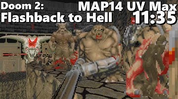 Doom 2: Flashback to Hell MAP14: "Symbol of Iniquity" UV Max Speedrun in 11:35