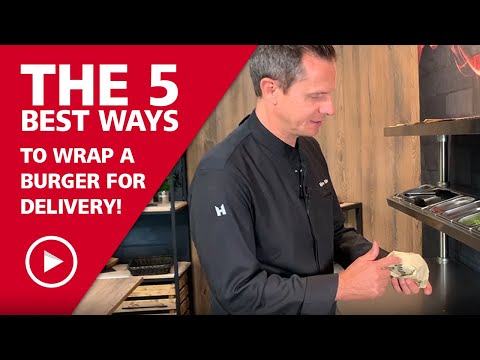 The 5 best ways to wrap a burger for delivery