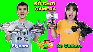 Đại chiến đồ chơi điều khiển từ xa Flycam 10 triệu Vs Oto Camera 500k