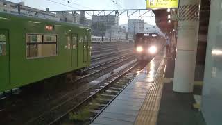 JR和歌山線227系普通和歌山行き王寺駅発車