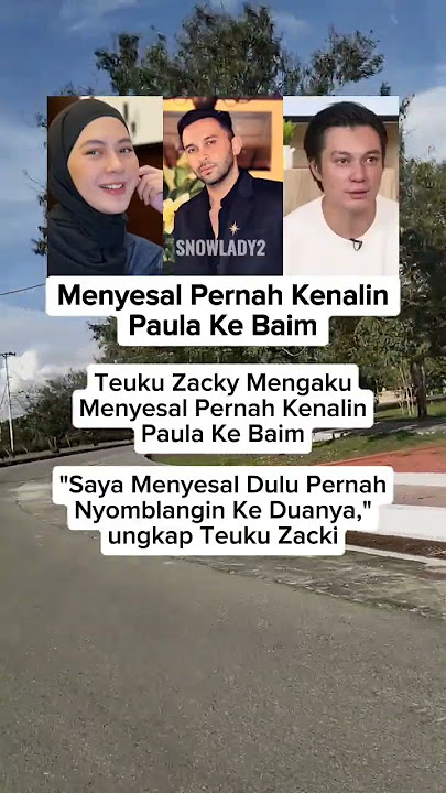 Menyesal Pernah Kenalin Keduanya #paulaverhoeven #baimwong #masukberanda #beritaartis #shortvideo