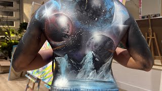 Body Spray Paint Art By Dj Planet Art