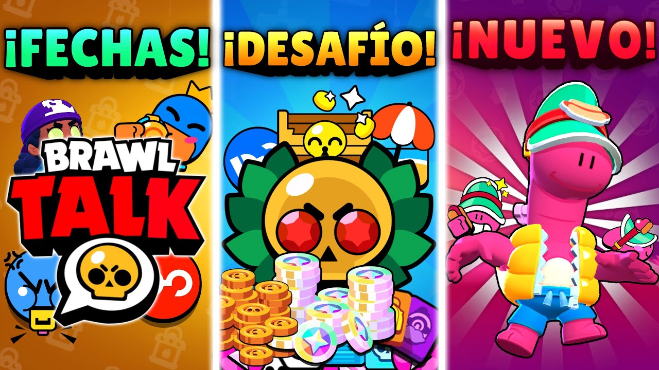 📆TODAS LA FECHAS HASTA LA PRÓXIMO BRAWL TALK ACTUALIZACIÓN, DESAFÍO,  SKINS, BRAWLER, EVENTOS 