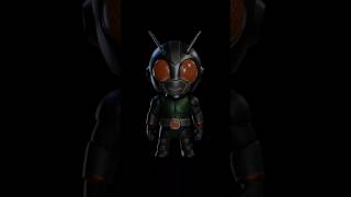 Kamen Rider (Konsep by AI) #modeling3d #blender #kamenrider #3dart