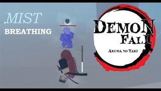 4V2ING TEAMERS IN PUBLIC SERVERS WITH MIST | DEMONFALL DEMON SLAYER PVP #roblox #demonslayer