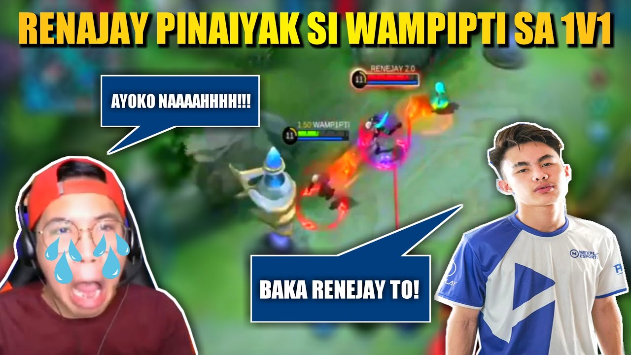 Renajay RENEJAY DINUROG SI TV WAMPIPTI SA 1V1 GUSION - YouTube