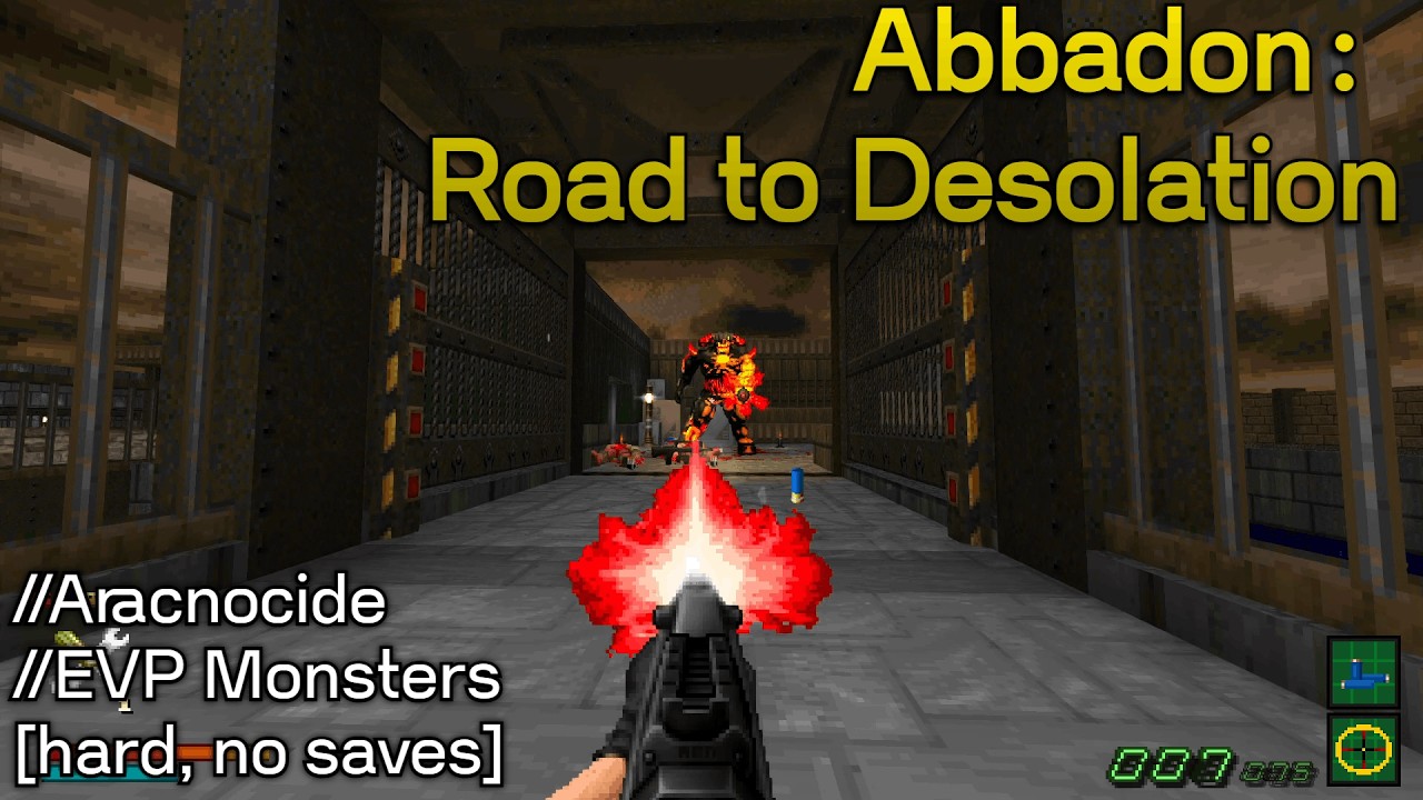 [No commentary] Doom 2: Desolation: Road to Abbadon, map 03 + mods ...