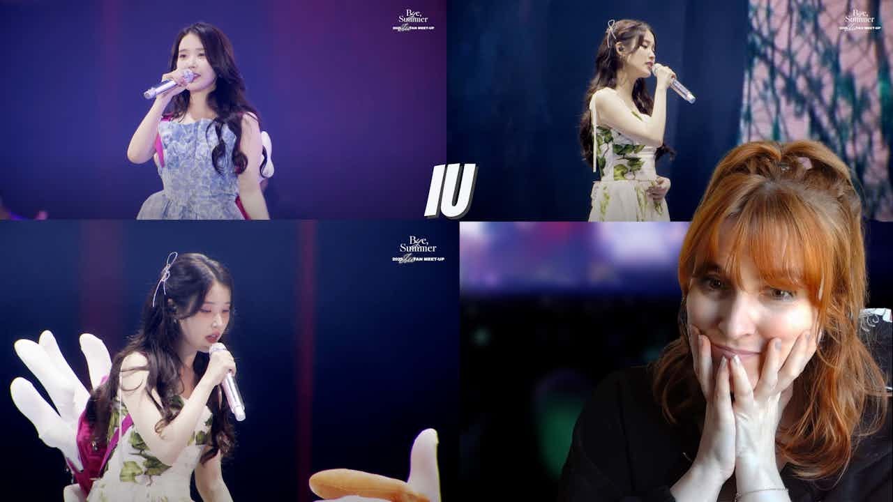 IU 'Crayon' + 이름(Name)' + '라망(L'amant)' (2025 IU FAN MEET-UP [Bye, Summer]) REACTION