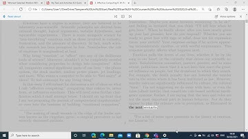 Affective Computing Part 1