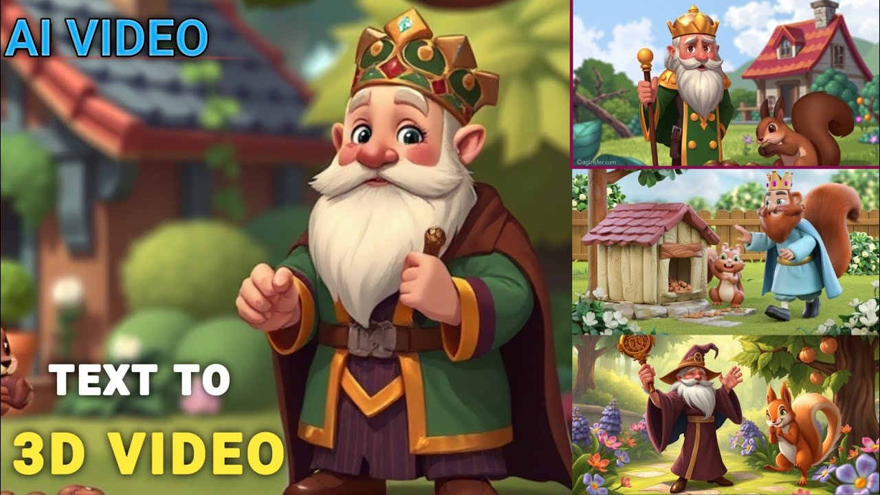 How to Make 3D Animation Kids Story with Free AI Tools - Story Video ...