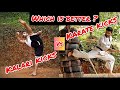 💥WHICH IS BETTER : KALARI / KARATE (Roundhouse kick)