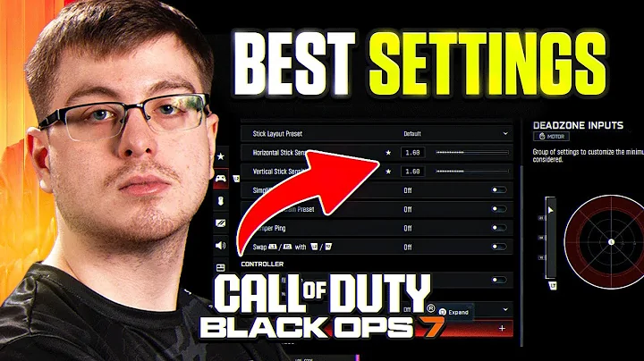 #1 PRO PLAYER CONTROLLER & GRAPHICS SETTINGS! (BO7 Best Settings)