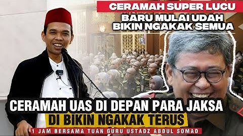 TANYA JAWAB USTADZ ABDUL SOMAD TERBARU 2025 VOL 19‼️ -  CERAMAH LUCU UAS DI DEPAN PARA JAKSA