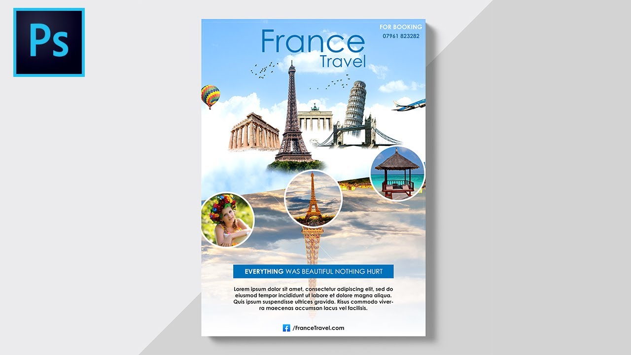 How to make Flyer Mockup in Photoshop - Photoshop Mockup Tutorial in Hindi/Urdu