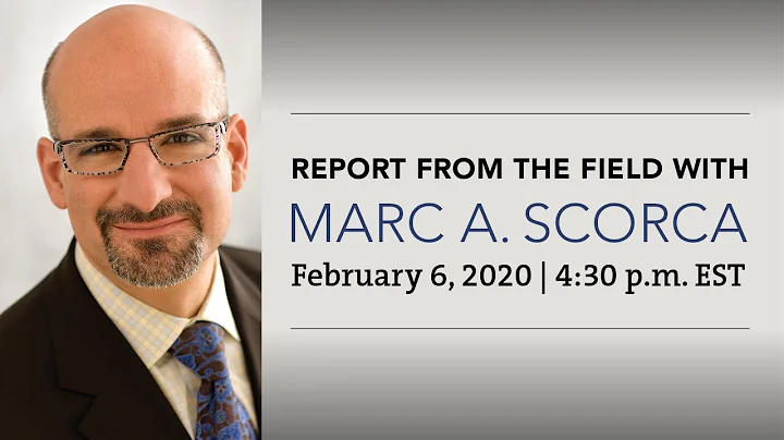 Report from the Field with Marc A. Scorca