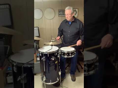 A pretty Bossa nova - cocktail drum set