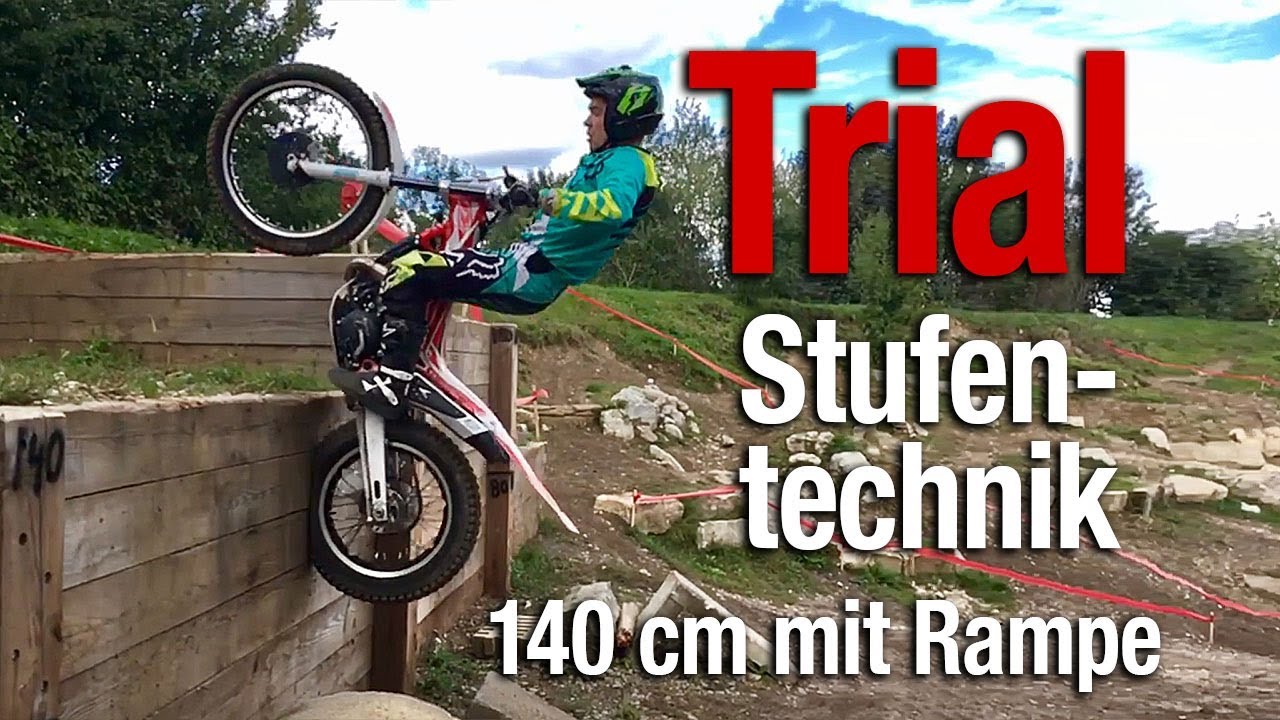 Ledge 140 cm With Ramp · Moto Trials Technique · Maxi Fuchs
