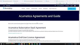 Acumatica ERP Transactions - Part 1