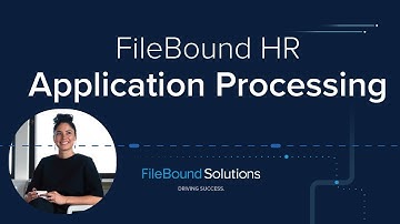 FileBound - HR - Application Processing