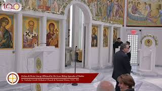 Divine Liturgy Celebrated at St. Nicholas Greek Orthodox Church & National Shrine in NYC