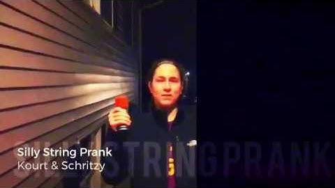 Silly String Prank on Sister!!
