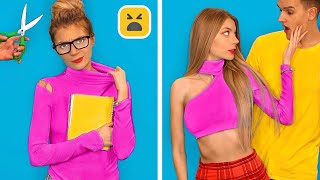 FASHION DIY & CLOTHES HACKS FOR GIRLS! Brilliant Transformation Ideas by Mr Degree