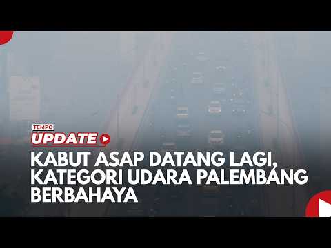 Kabut Asap Datang Lagi, Kategori Udara Palembang Berbahaya
