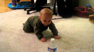 Caleb crawling