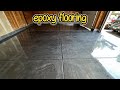 Phase 1 of my garage remodel  epoxy flooring marble look