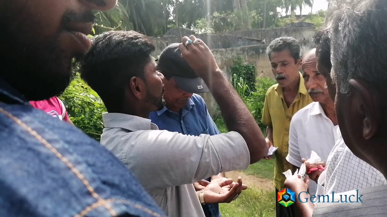 Rough Gem Market Embilipitiya Sri Lanka YouTube