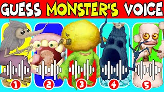 Guess the MONSTER'S VOICE | CANDY ISLAND | MY SINGING MONSTERS THE LOST LANDSCAPES | KNOTTSHURR