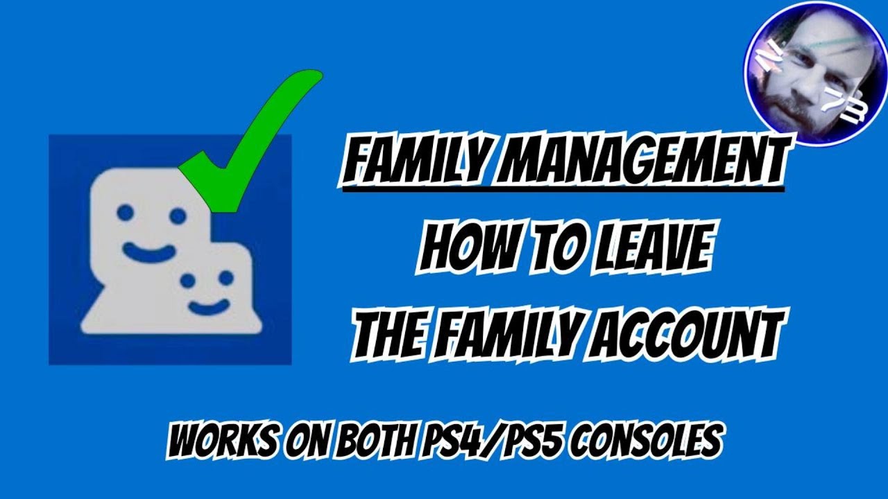 How to Leave Family management - Sony PS4/PS5 Parental Control #