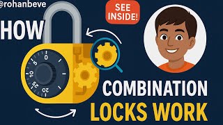 🔐 How Combination Locks Work — Inside the Mechanism
