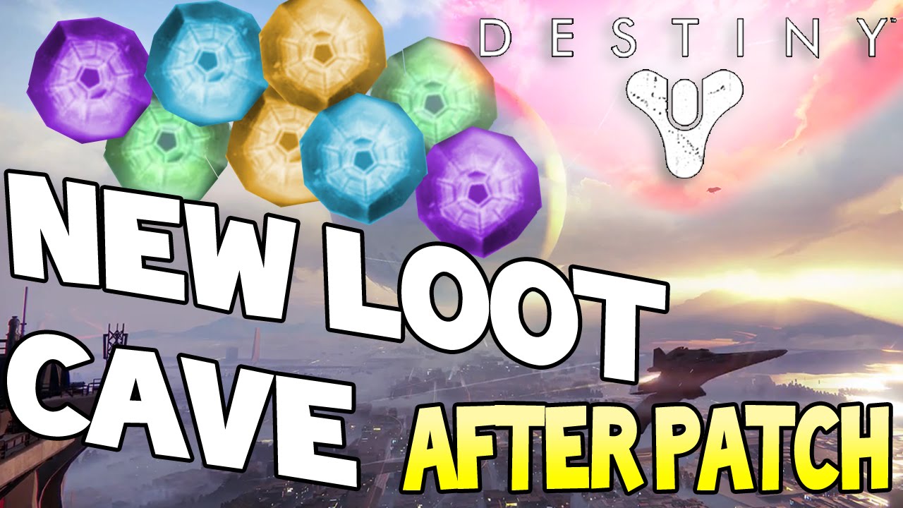 Destiny - NEW GLIMMER / ENGRAM TREASURE LOOT CAVE - AFTER PATCH - WORKS 100% - TREASURE CAVE 2.0