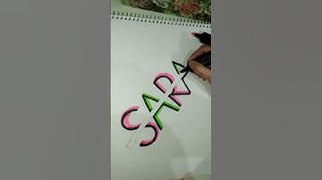 3D font style || 3D name creativity #shortvideo #youtube #shorts #short #viral