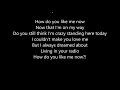 Toby Keith - How Do You LIke Me Now - Lyrics Scrolling